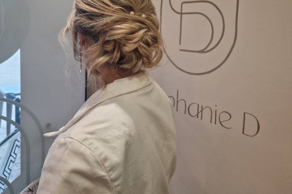 Chignon bohème