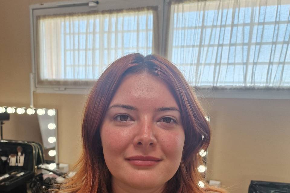 Maquillage avant