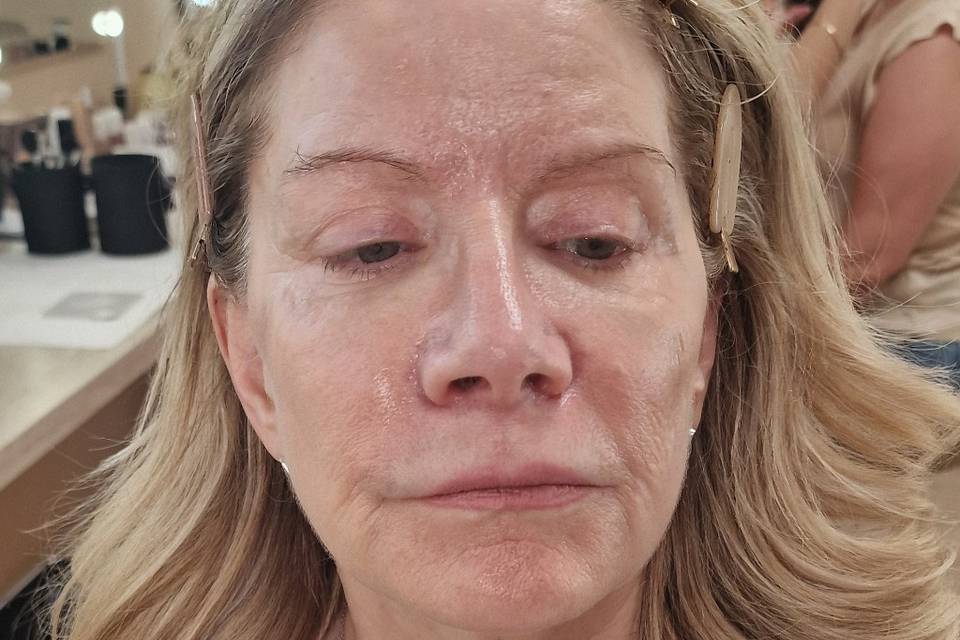 Maquillage avant