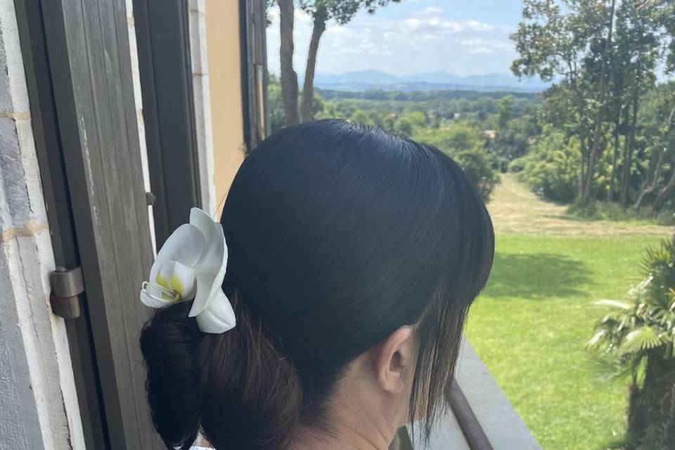 Chignon mariée