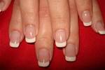 French sur ongle naturel