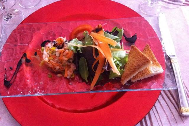 Tartare de saumon