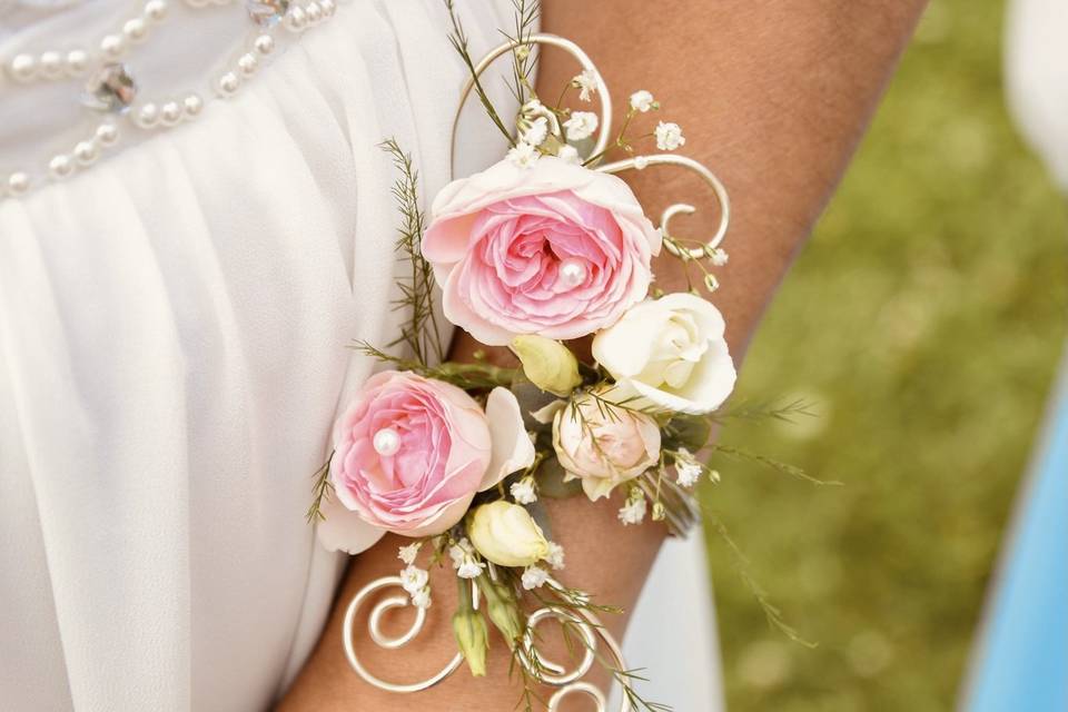 Bracelet de fleurs