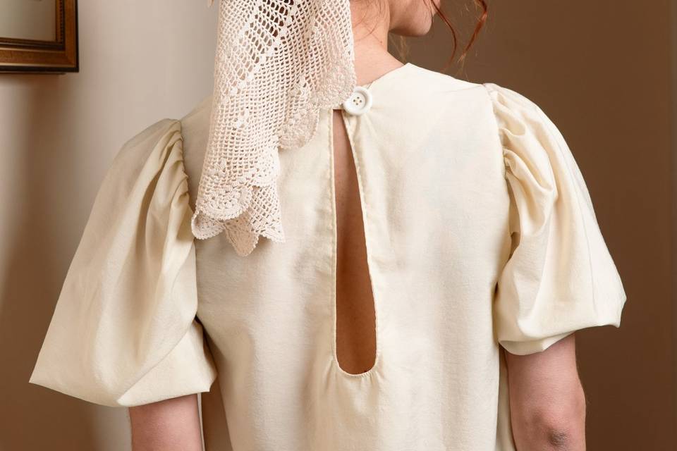 Voile en dentelle ancienne