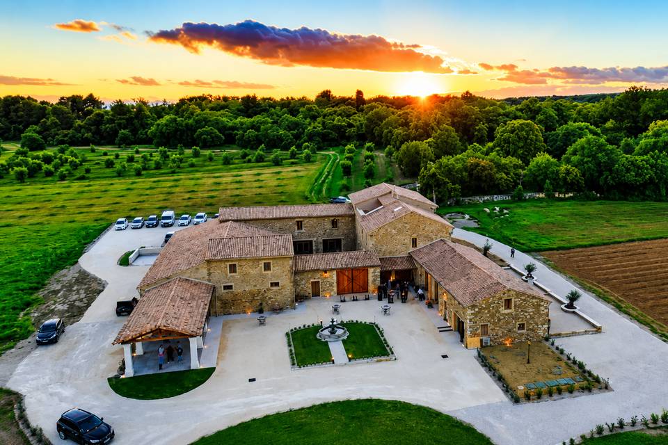 Domaine la Peyrière vue drone