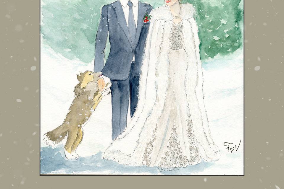 Mariage en hiver