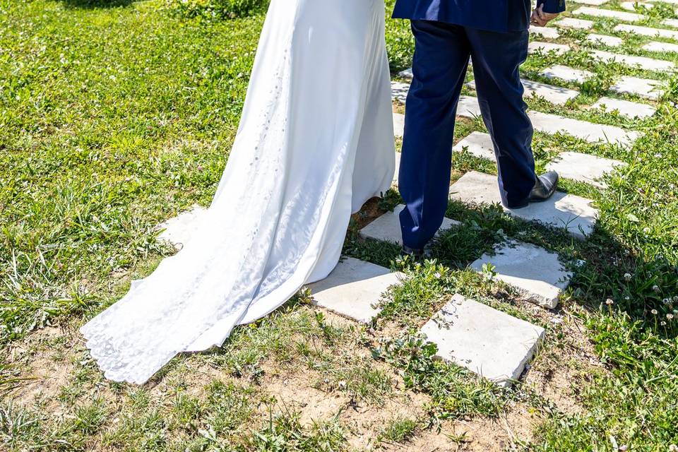 La mariée et son papa
