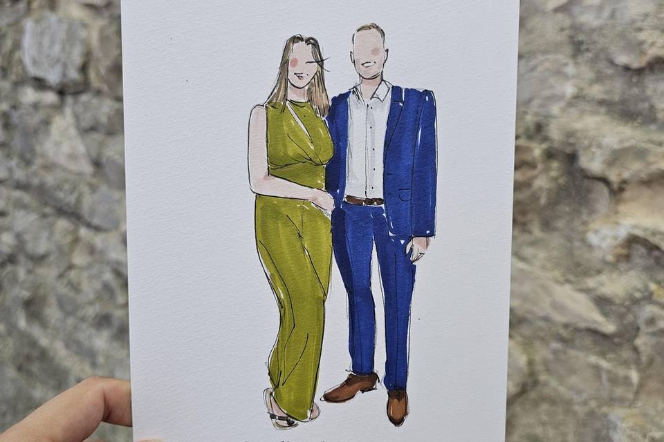 Dessin couple Hérault