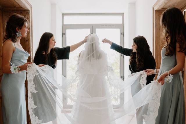 Le voile de la mariée