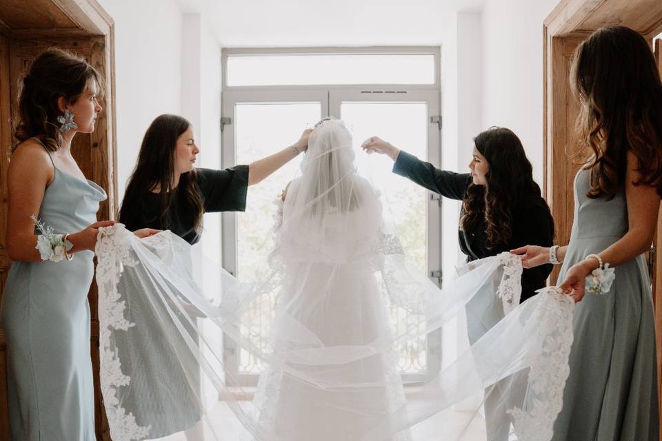 Le voile de la mariée