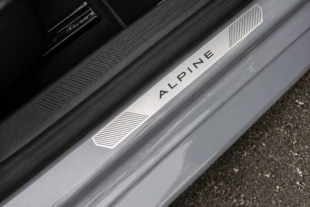 Détail Alpine voiture Toulouse
