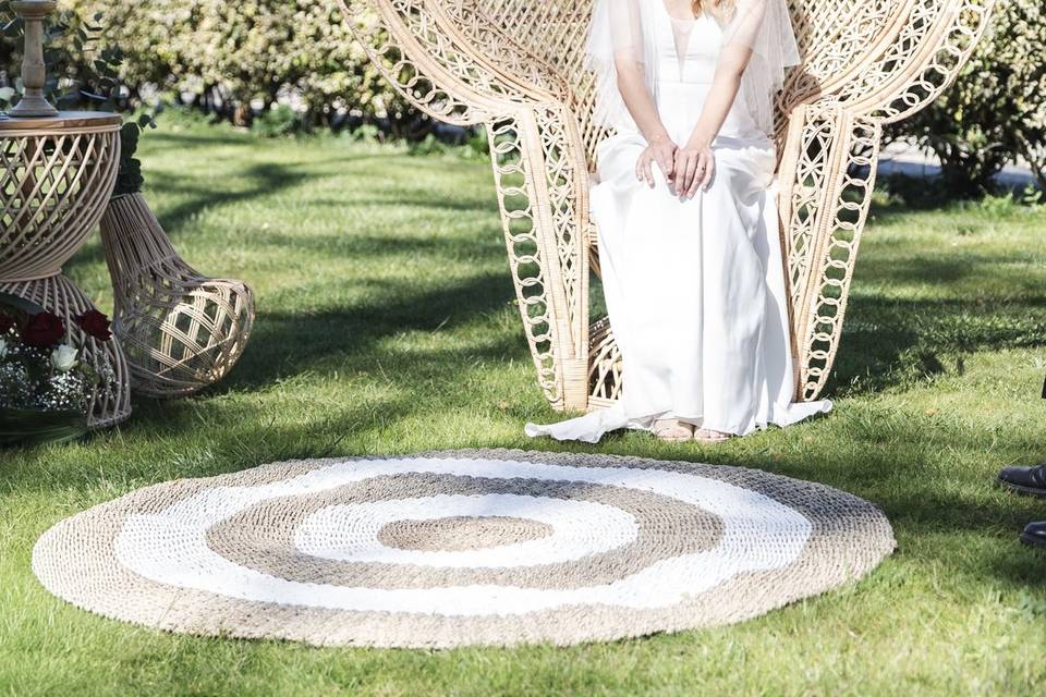 Fauteuil de mariée