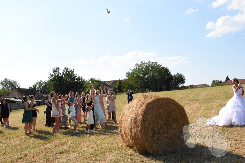 Lancer de bouquet