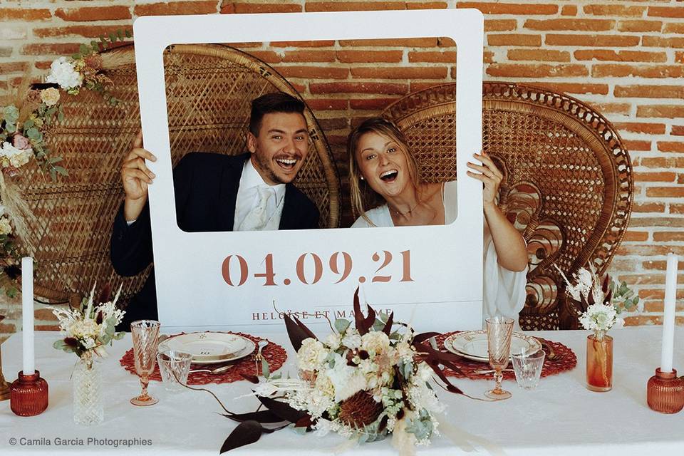 Accessoire photobooth géant