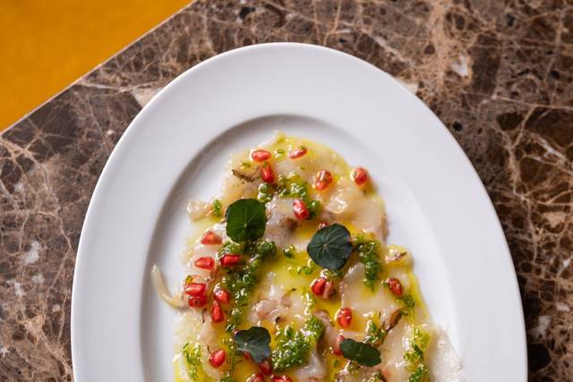 Carpaccio de seriole