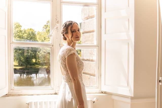 Préparatifs de la mariée