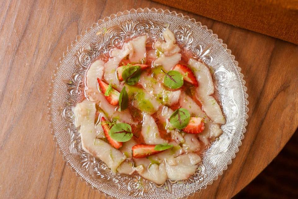 Carpaccio de daurade