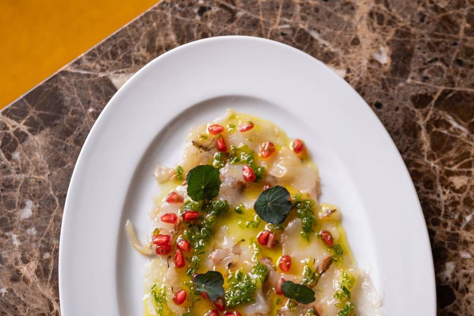 Carpaccio de seriole