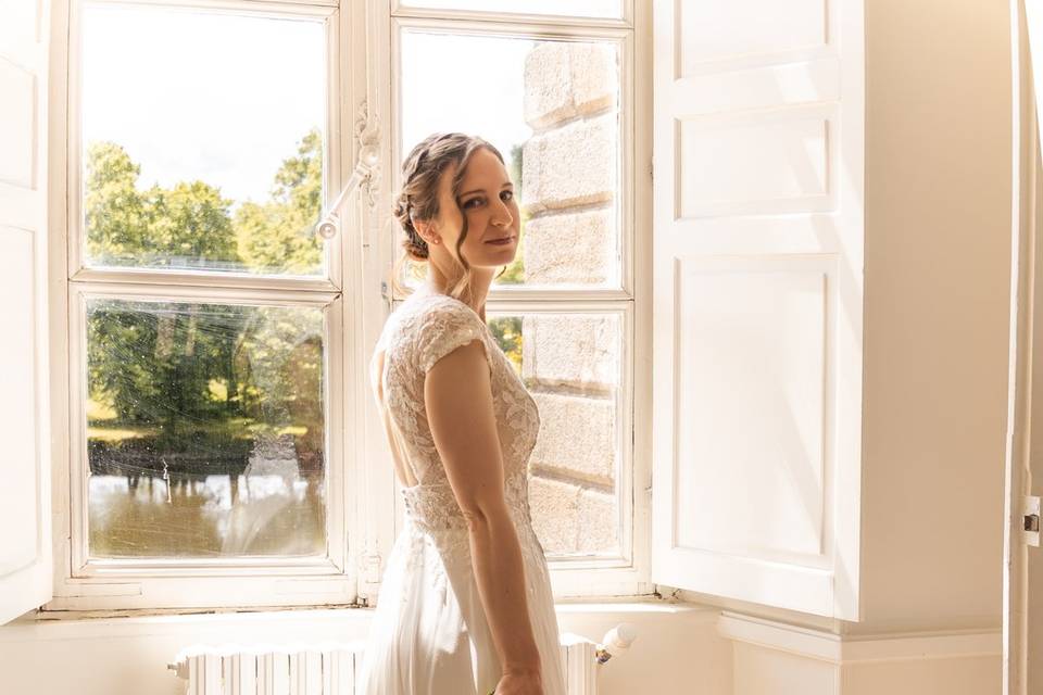 Préparatifs de la mariée
