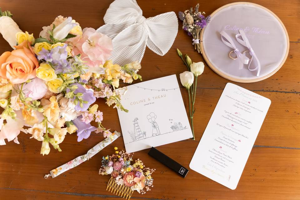 Accessoires de la mariée