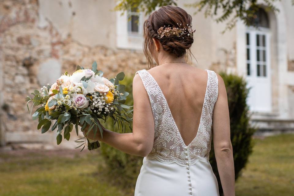 Portrait de la mariée