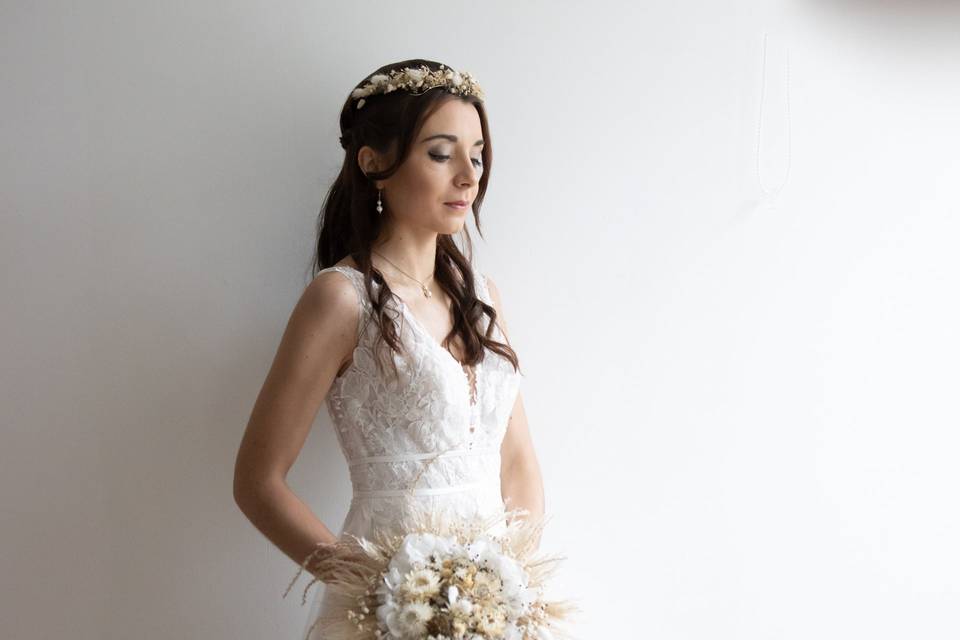 Portrait de la mariée