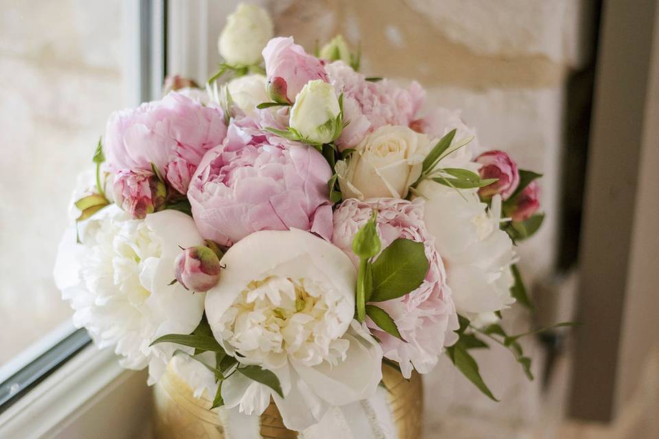 Bouquet Romantique de Pivoines