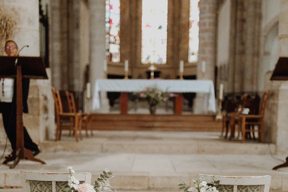 La cérémonie religieuse.