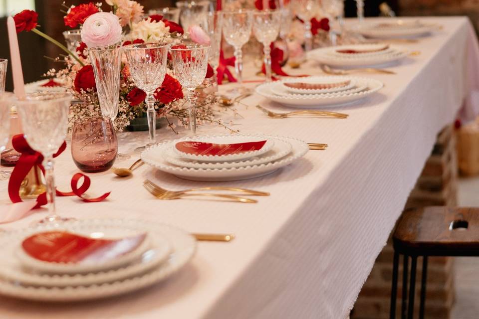 Table des mariés
