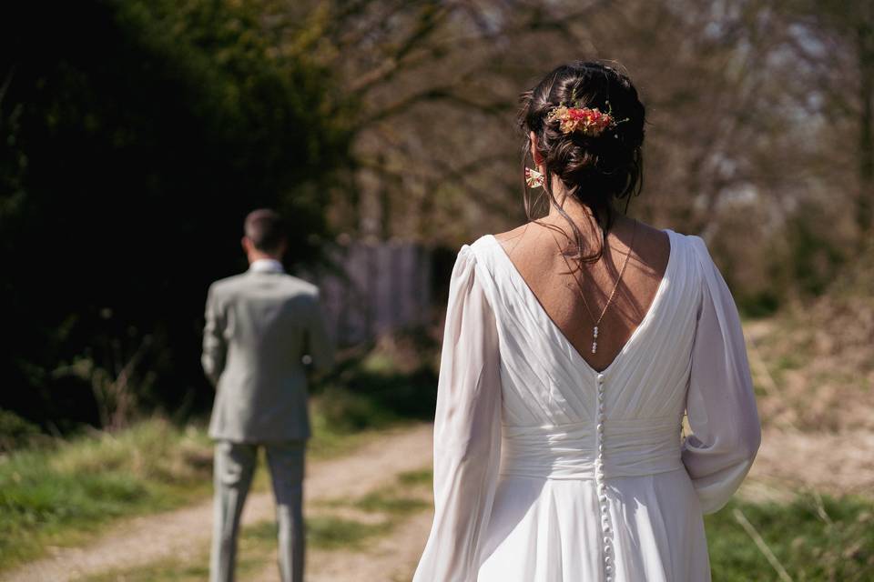 Broche de la mariée