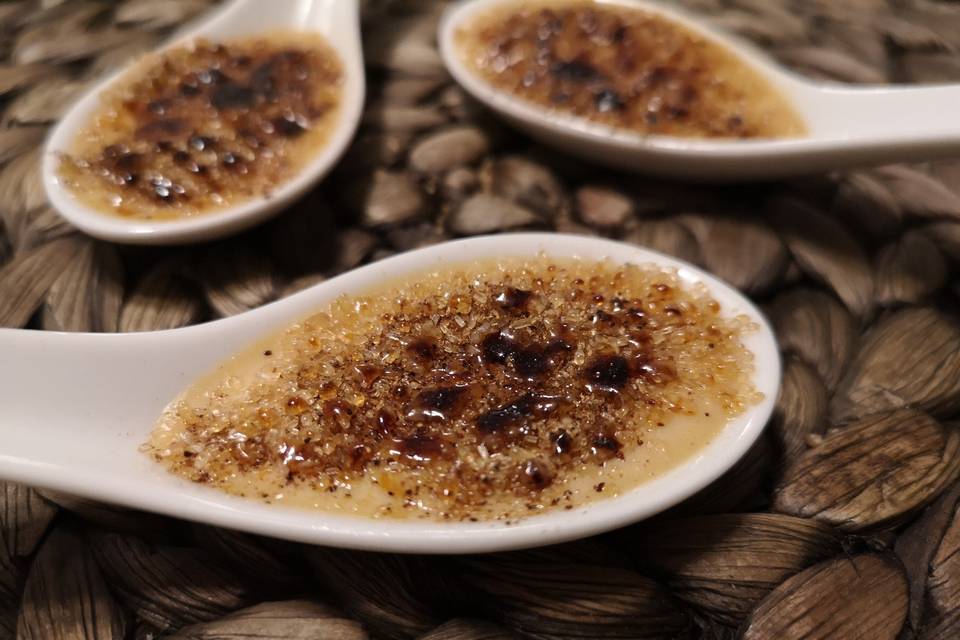 Crème brulée au foie gras