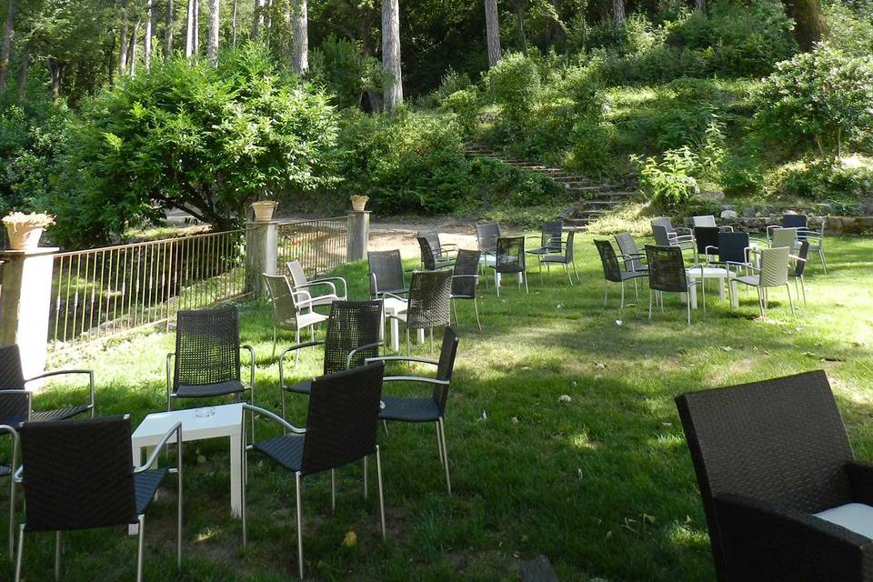Terrasse jardin d'Eiffel