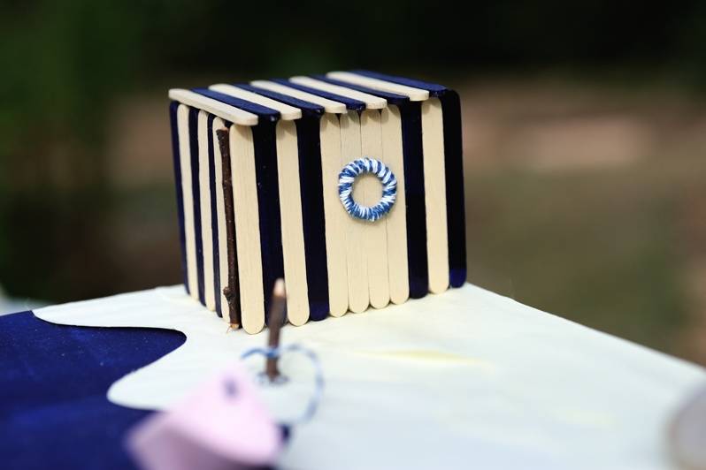 Détail urne de mariage