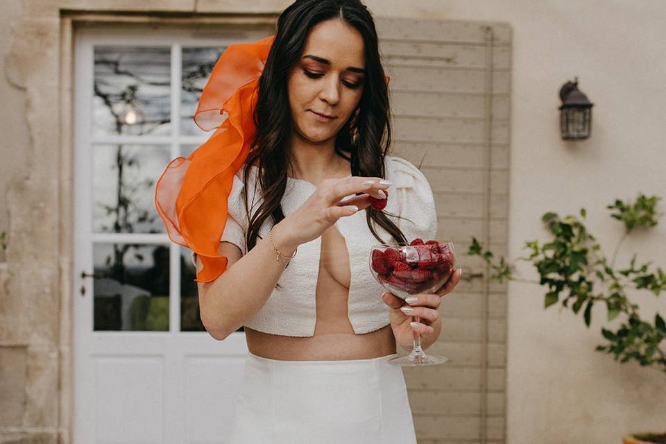 Voilette Orange sanguine