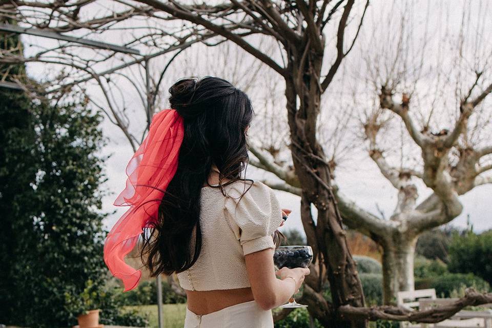 CANEZAN - Voilette Rose