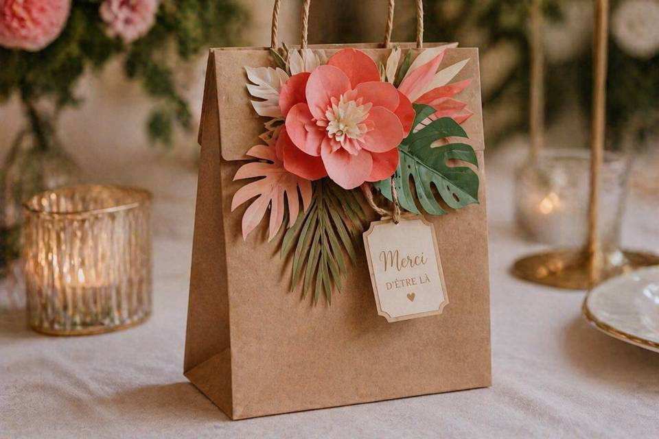 Sac invité personnalisé
