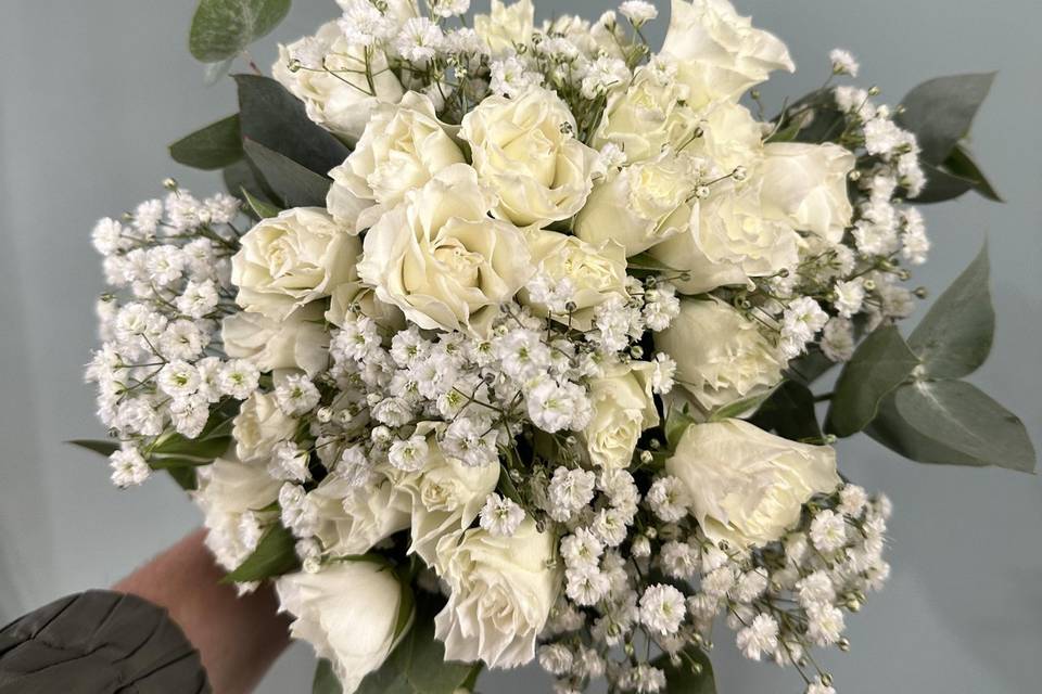 Bouquet de mariée pureté