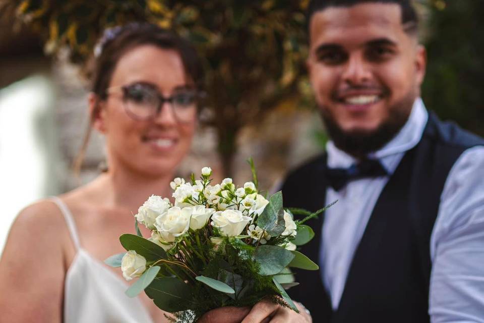 Bouquet de mariée naturel