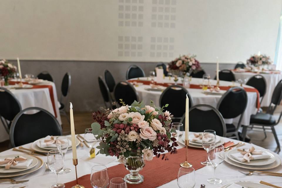 Table réception