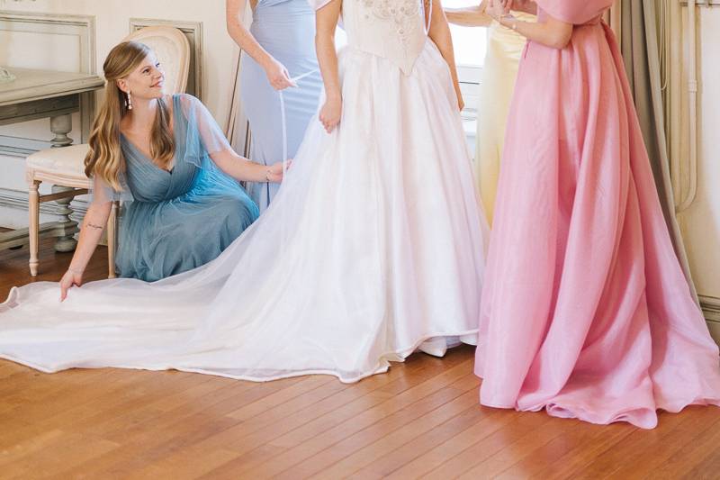 Préparatif mariée