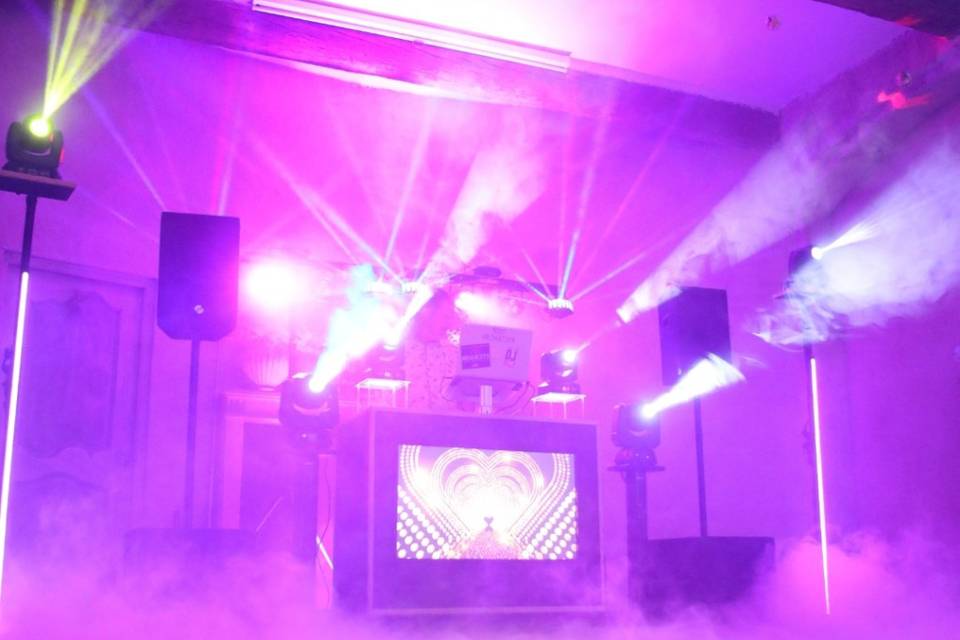 Lumières + fumée