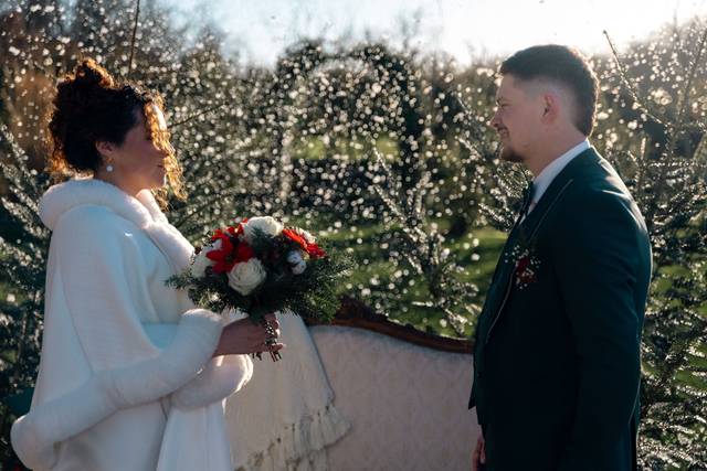 Un mariage sur le thème  NoëL