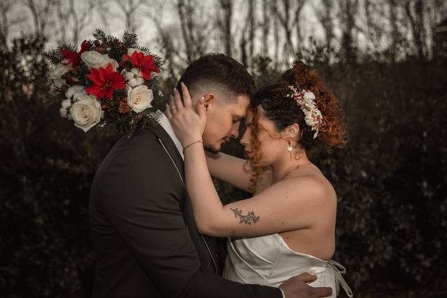 Un mariage sur le thème  NoëL