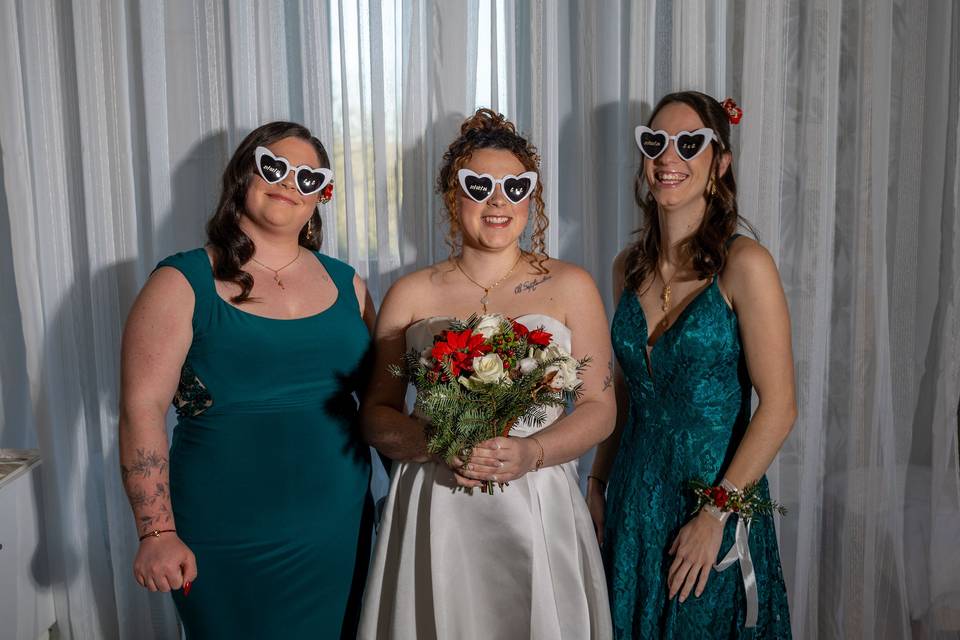 Un mariage sur le thème  NoëL