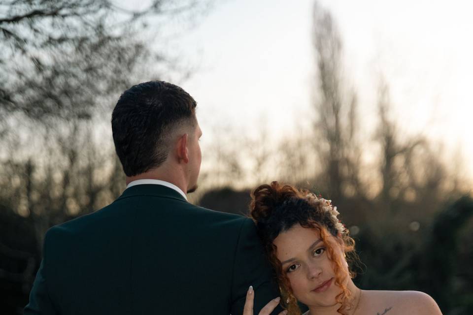 Un mariage sur le thème  NoëL