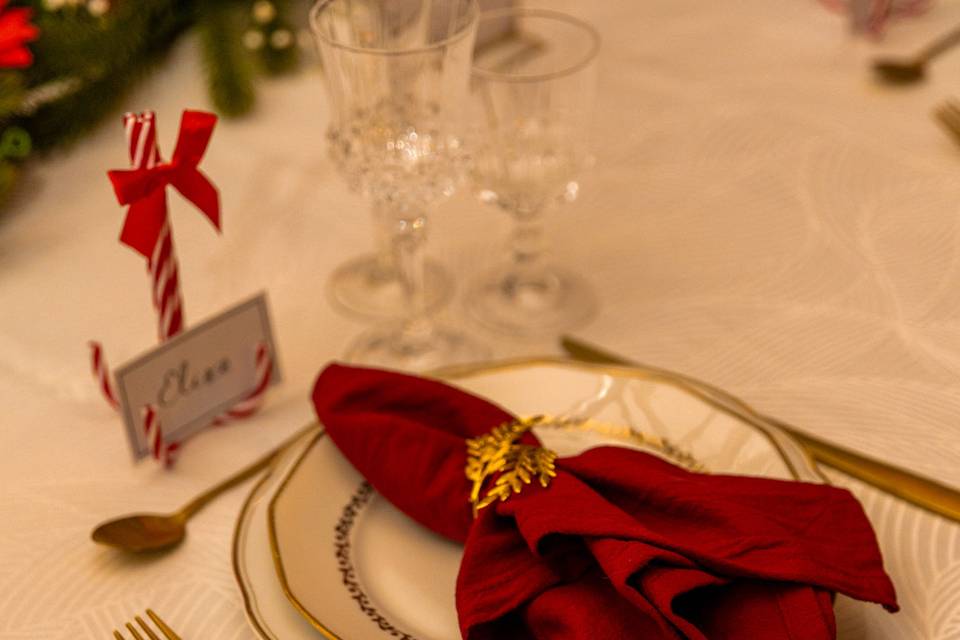 Un mariage sur le thème  NoëL