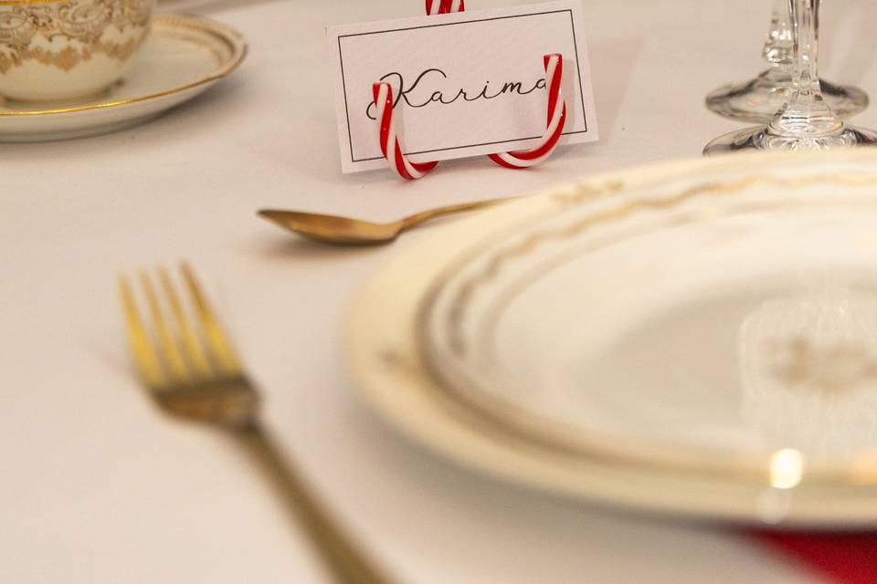 Un mariage sur le thème  NoëL