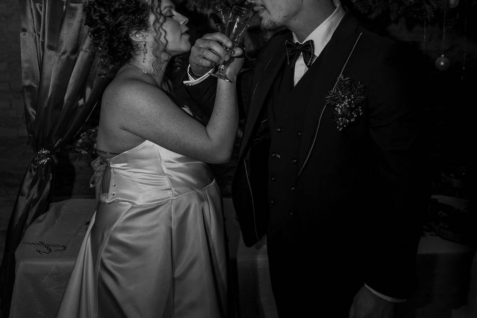 Un mariage sur le thème  NoëL