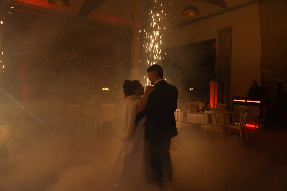 Un mariage sur le thème  NoëL
