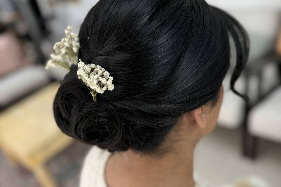 Chignon invité